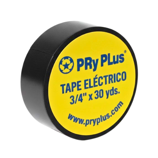 Tape Eléctrico PryPlus 3/4” x 18 Metros (Caja 30 Uds)