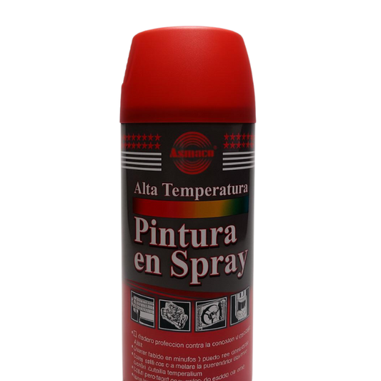 Asmaco Pintura spray Alta Temperatura